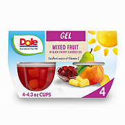 Dole Fruit Bowls - Mixed Fruit in Black Cherry Flavored Gel
