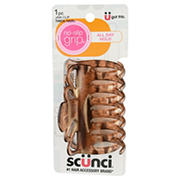 Scunci No-Slip Grip Thick Hair Large Jaw Clip