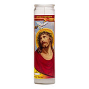 Brilux Divine Savior Perfume Scented Religious Candle - White Wax