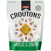 H-E-B Onion & Garlic Premium Croutons