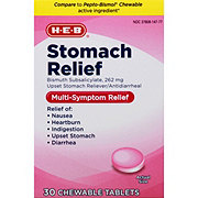 H-E-B Stomach Relief Original Flavor Chewable Tablets