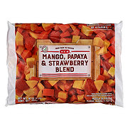 H-E-B Frozen Mango, Papaya & Strawberries