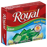 Royal Sugar Free Lime Gelatin Mix