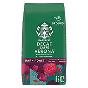 Starbucks Dark Decaf Caffe Verona Ground Coffee