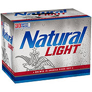 Natural Light Beer 30 pk Cans