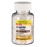 H-E-B Aspirin 325 Mg Coated Tablets