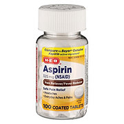 H-E-B Aspirin Coated Tablets - 325 mg