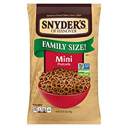 Snyders of Hanover Pretzels Mini Pretzels Family Size