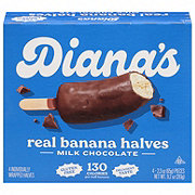 Diana's Bananas Milk Chocolate Banana Halves