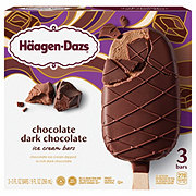 Haagen-Dazs Chocolate Dark Chocolate Ice Cream Bars