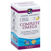 Nordic Naturals Complete Omega-3-6-9 1000 mg, Soft Gels Lemon