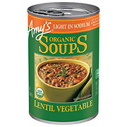 Amy's Organic Light in Sodium Lentil Vegetable Soup