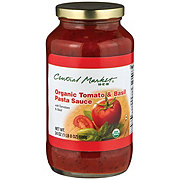 Central Market Organic Tomato & Basil Pasta Sauce