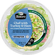 Ready Pac Bistro Salad Bowl - Chef with Turkey & Ham