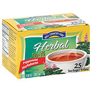 Hill Country Fare Peppermint Herbal Tea Bags