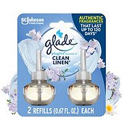 Glade PlugIns Scented Oil Air Freshener Refills - Clean Linen