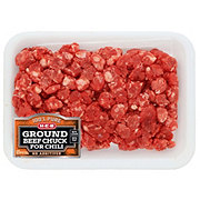 H-E-B 100% Pure Ground Beef Chuck for Chili, 80% Lean