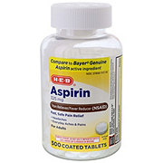 H-E-B Aspirin 325 mg Coated Tablets