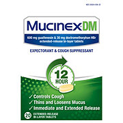 Mucinex DM 12 Hour Expectorant & Cough Suppressant Tablets