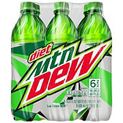 Mountain Dew Diet Soda 16.9 oz Bottles