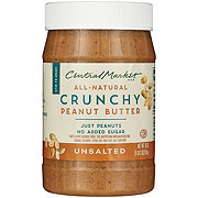 Central Market All-Natural Crunchy Peanut Butter – Unsalted
