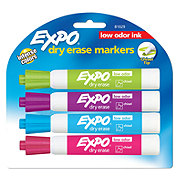 EXPO Chisel Tip Dry Erase Markers - Assorted Tropical Ink