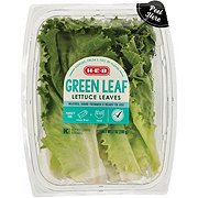 H-E-B Fresh Green Leaf Lettuce Leaves