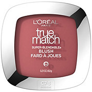 L'Oréal Paris True Match Super-Blendable Blush, Soft Powder Texture Spiced Plum