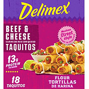 Delimex Beef & Cheese Flour Taquitos