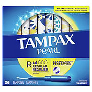 Tampax Pearl Tampons Regular Unscented