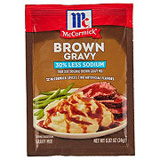 McCormick 30% Less Sodium Brown Gravy Seasoning Mix