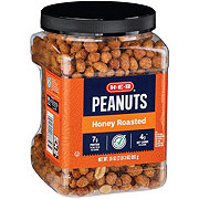 H-E-B Unsalted Dry Roasted Peanuts - Shop Nuts & Seeds at H-E-B