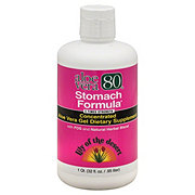 Lily of the Desert Aloe Vera 80 Stomach Formula Concentrated Aloe Vera Gel With FOS An&d Natural Herbal Blend