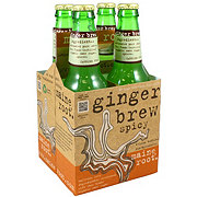 Maine Root Organic Ginger Brew Spicy 12 oz Bottles