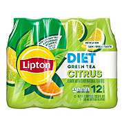 Lipton Diet Citrus Green Tea 16.9 oz Bottles