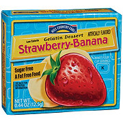 Hill Country Fare Sugar Free Strawberry-Banana Gelatin Dessert Mix