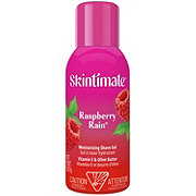 Skintimate Travel Size Signature Scents Raspberry Rain Moisturizing Women's Shave Gel With Vitamin E And Olive Butter