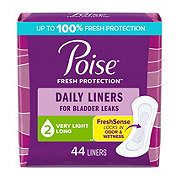 Poise Daily Incontinence Long Panty Liners - Very Light