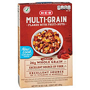 H-E-B Multi-Grain Flakes with Fruits & Nuts Cereal