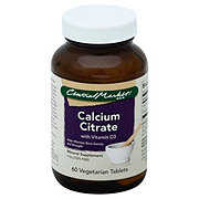 Central Market Calcium Citrate With Vitamin D3 Vegetarian Tablets