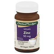 Central Market Zinc 50 mg Vegan Tablets