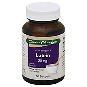 Central Market Lutein 20 mg Softgels