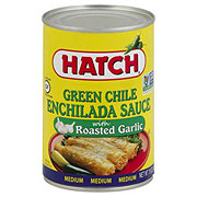 Hatch Medium Green Chile with Roasted Garlic Enchilada Sauce
