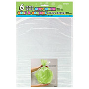 unique Extra Large Cello Gift Bags - Clear