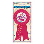 unique Birthday Girl Award Ribbon