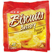 H-E-B Frozen Buttery Biscuits