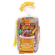 H-E-B Essential Grains 100% Whole Wheat Multigrain Bread