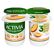 Activia Low Fat Probiotic Peach Yogurt