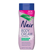 Nair Body Cream Hair Remover Lotion For Legs And Body - Soothing Aloe & Water Lily
