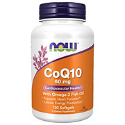 NOW CoQ10 60 mg Softgels